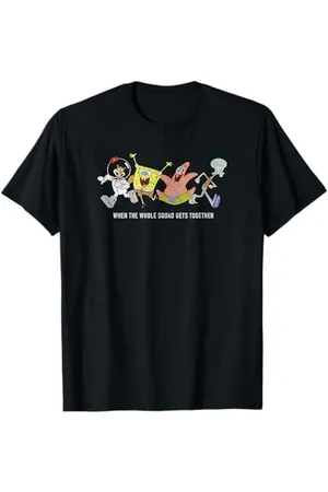 Spongebob Whole Squad Meme T-Shirt