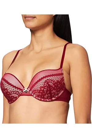 QS by s.Oliver Damen Ophélie Push-Up-BH, Blickdicht, , 85D
