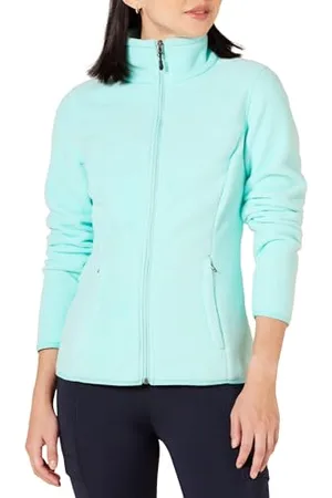 Amazon Damen Weiche Polarfleece-Jacke mit durchgehendem Reißverschluss in klassischer Passform (erhältlich in Übergrößen), , XXL