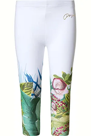 Desigual Girls Legging_Salinas Casual Pants, White, L