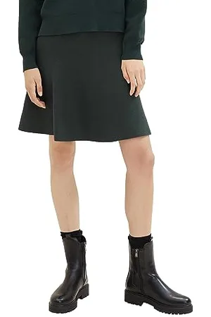 TOM TAILOR Damen 1038743 Skater Mini-Rock, 21525-huntsman Green, XL