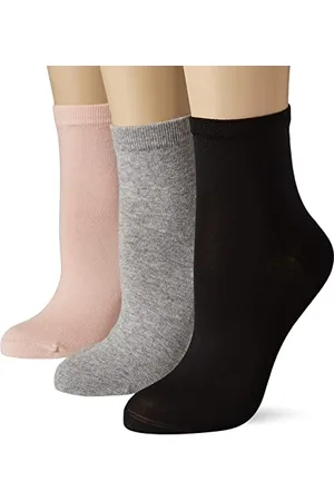 Dim Socken Baumwolle Komfort Atmungsaktiv Damen x2, , 35-38