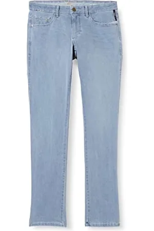 Camel Active Herren 5-pocket Madison Straight Jeans, Blau ( 41), 33W / 36L