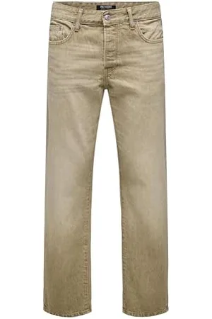 Only & Sons Herren ONSEDGE Straight 2140 TAI DNM Jeans, 32W x 32L