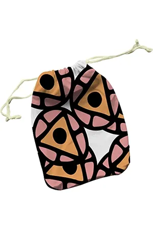 Questo Casa Bedruckte Baumwoll Taschen mit Kordelzug, Einkaufstasche, Stoffsack, Stofftasche, Beutel, Gemüsesack, Wiederverwendbare, Faltbar, Größe: 40x50 Cm