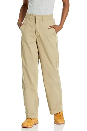 Dickies Damen Twill-Hose mit hohem Bund und weitem Bein, , 36