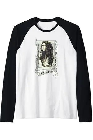 Bob Marley Legend Schriftrolle Raglan