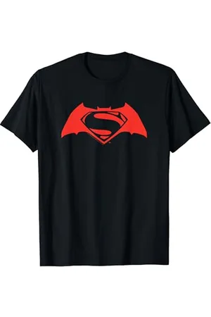 Batman V Superman Simple Red Logo T-Shirt