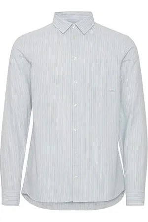 Casual Friday Herren CFAnton LS BU Striped Shirt Hemd, , M