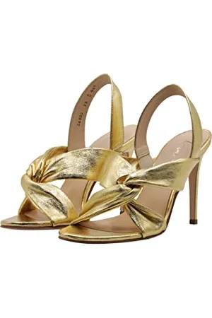 Faina Damen Slingback-Pumps aus Leder, , 39 EU