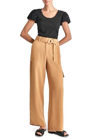 DKNY Damen Contrast Stitch Cargo Casual Pants, , 40 EU