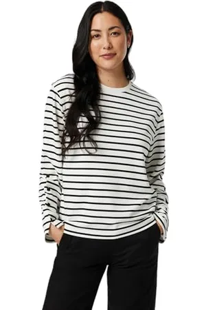 Mavi Damen Striped Long Sleeve Blouse Shirt, , XS