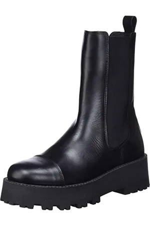 SELECTED Damen SLFCORA Toe Cap Boot B NOOS Lederstiefelette, , 39 EU