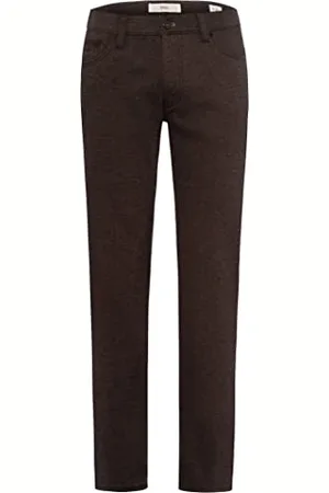 Brax Herren Style Cadiz C Five-Pocket Woo.Look-Qualität Hose, Braun (Nougat 52), 31W / 32L