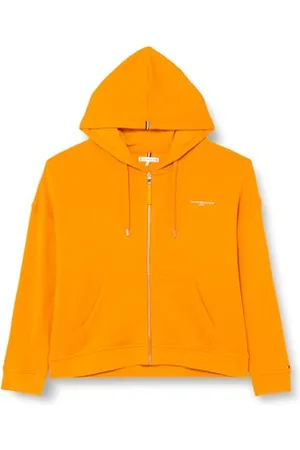 Tommy Hilfiger Damen Hoodie mit Reißverschluss Zipper, , 46