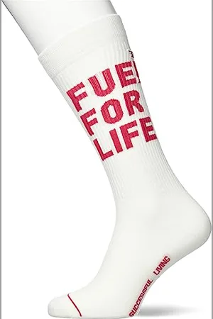 Diesel _SKM-RAY CALZINO_SOCKS_Weiß_M
