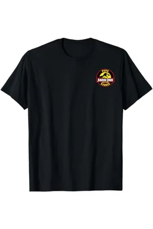 Jurassic Park Ranger Logo Black Badge T-Shirt