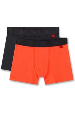 Sanetta Jungen-Hipshorts (Doppelpack) | Hochwertige und nachhaltige Unterhose für Jungen aus Baumwoll-Mix. Inhalt: 2er Set Unterwäsche für Jungen 092