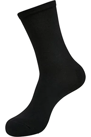 Build Your Brand Unisex BY201-Crew Socken, Black, 35-38