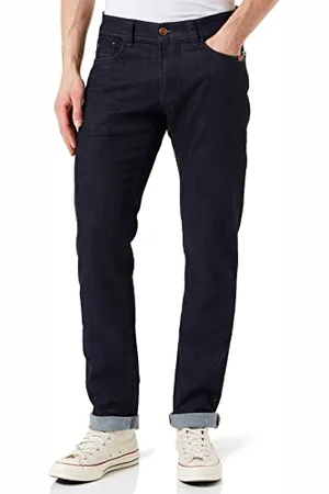 Camel Active Herren Slim Fit Madison Slim Jeans, Mittel Blau 42, 34W / 30L