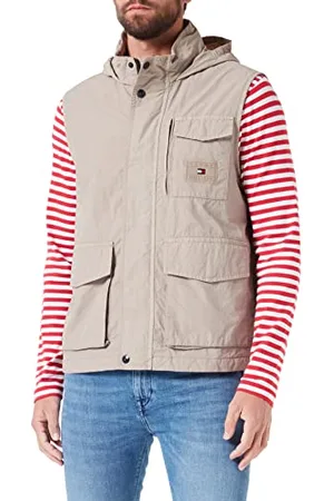 Tommy Hilfiger Herren Weste Sail Vest Ärmellos, , XL