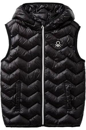 Benetton Mädchen Weste 21incj00q Jacke, , 130 cm