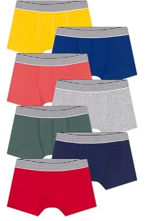 Petit Bateau Jungen A0D5O Boxer, , 8 Jahre (7er Pack)