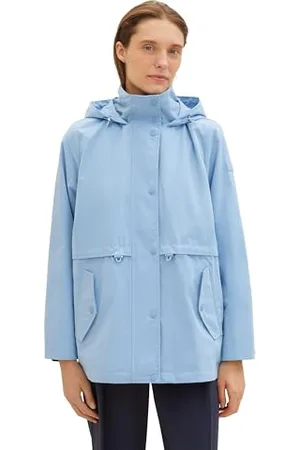 TOM TAILOR Damen Parka Mantel mit Kapuze, , XL