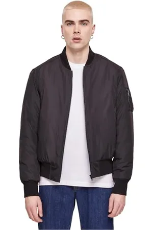 Urban classics Herren TB6233-Recyclet Basic Bomber Jacket Jacke, Black, XXL
