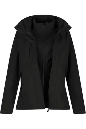 Regatta Herren Kingsley 3 in 1 Jacke, Schwarz (Schwarz/Schwarz Innen), XL