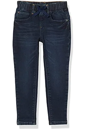 Noppies Baby Baby-Jungen B Regular fit Pants Denim Jeans, Dark Blue-P095, 56
