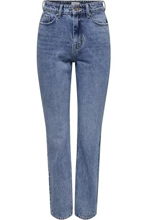 ONLY Damen Onlbillie Ex Hw Straight DNM Tai741 Cs Jeans, , 27W x 32L