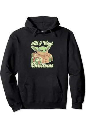 STAR WARS The Mandalorian The Child All I Want For Christmas Pullover Hoodie