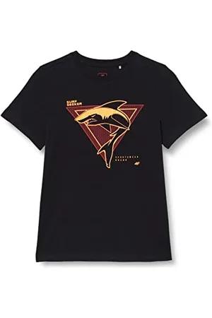 4F Unisex Baby T-Shirt Print Tshirt, 8 años