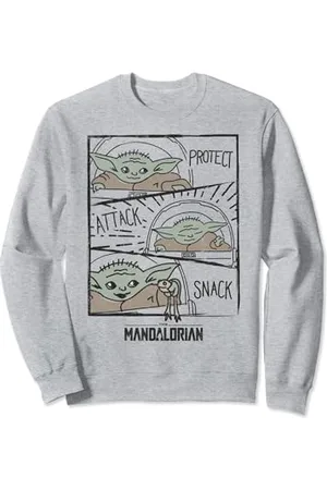 STAR WARS The Mandalorian The Child Protect Attack Snack Sweatshirt