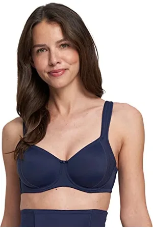 Susa BH Damen mit Bügel Milano I Damen-BHS mit gemoldeten Cups I Angenehmes Hautgefühl, hoher I Verstellbare Träger, Häkchenverschluss
