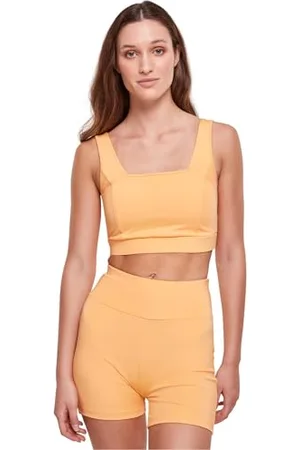 Urban classics Damen TB4801-Ladies Recycled Squared Bra Sport-BH, , M