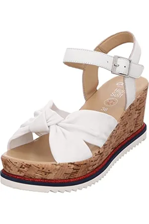 ARA Damen Parma Sandal, Weiss, 38 EU