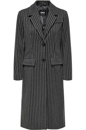 ONLY Damen ONLVERONICA Pinstripe Coat Life OTW Mantel, , XL