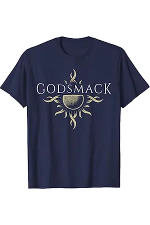 Godsmack – Logo Sun On Navy T-Shirt
