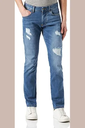 Camel Active Herren 5-pocket Madison Straight Jeans, , 35W / 36L
