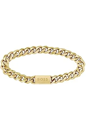 HUGO BOSS Jewelry Gliederarmband für Herren Kollektion CHAIN FOR HIM Gelbgold - 1580403M
