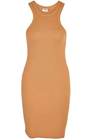 Noisy May Damen Nmmaya S/L Halter Neck Dress Kleid, , L EU