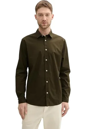 TOM TAILOR Herren Regular Fit Business Hemd mit Stretch, , XXXL