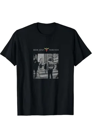 Bon Jovi Offizielles Forever Black T-Shirt