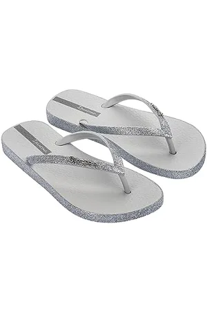 Ipanema Damen Maxi Glow FEM Flipflop, Grey/Glitter Grey, 37 EU