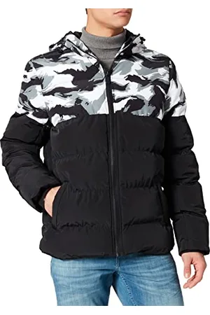 Cayler & Sons Herren CS2730-Statement Brushcamo Yoke Puffer Jacket Jacke, , S