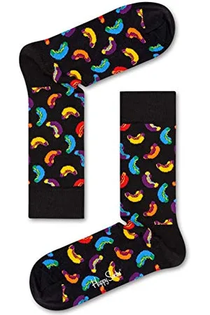 Happy Socks Damen Freizeitsocken Hotdog Sock, , One Size (Herstellergröße: 36-40)