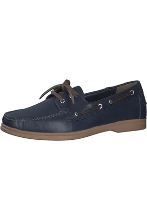 Marco Tozzi By Guido Maria Kretschmer Herren Schnürschuhe aus Leder Elegant, Blau , 46 EU
