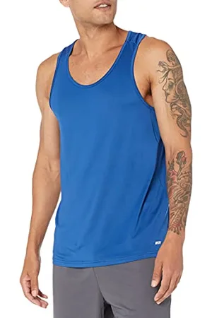 Amazon Herren Leichtes, Schnelltrocknendes Gym-Tanktop Aus Funktionsstretch, , L
